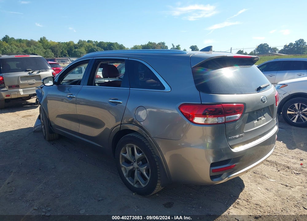 2018 KIA SORENTO 3.3L SX VIN: 5XYPKDA57JG418299