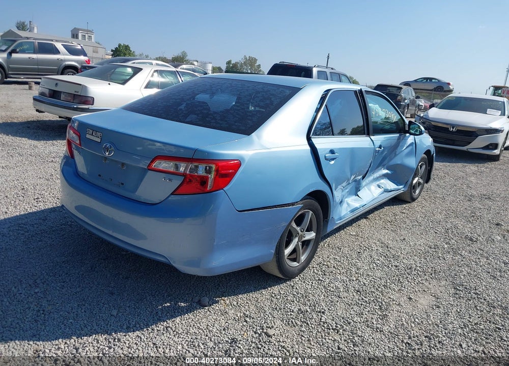 2012 TOYOTA CAMRY LE VIN: 4T1BF1FK8CU572755