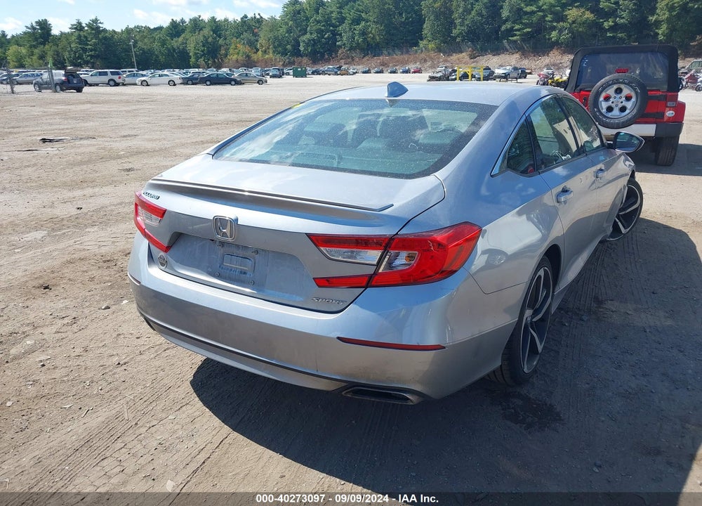 2018 HONDA ACCORD SPORT VIN: 1HGCV1F31JA005467