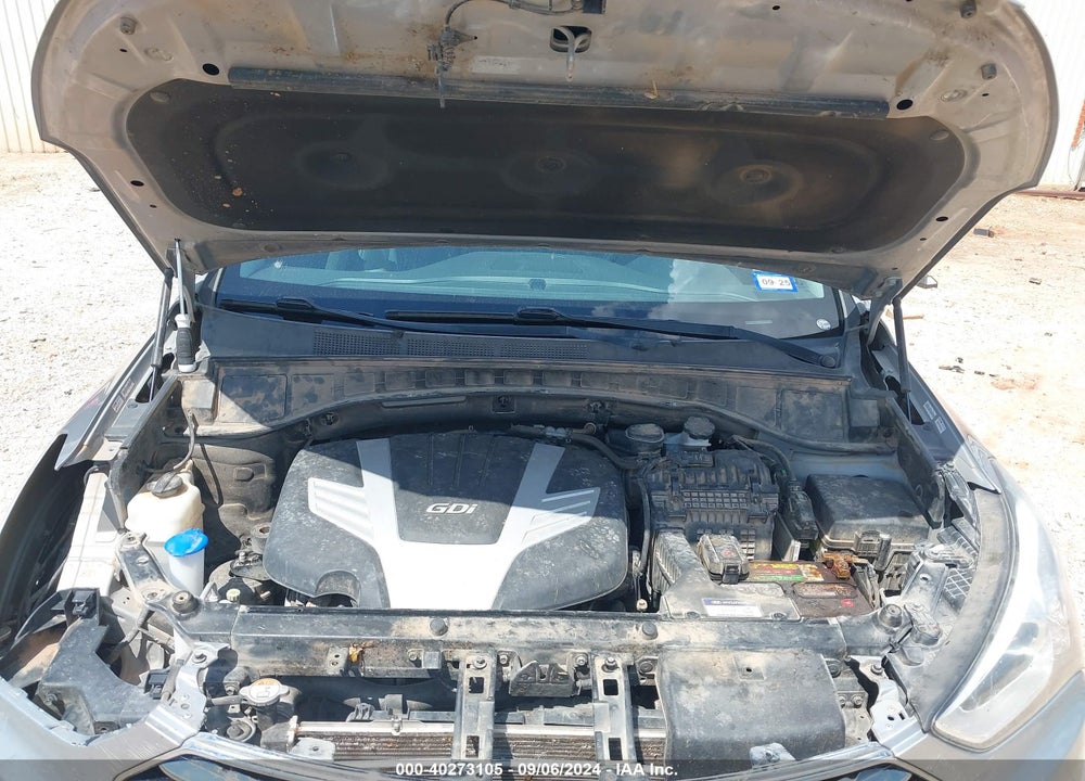 2013 HYUNDAI SANTA FE GLS VIN: KM8SNDHF8DU017200