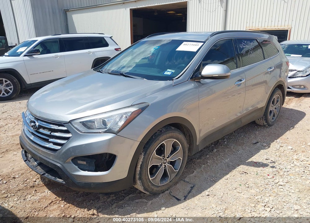 2013 HYUNDAI SANTA FE GLS VIN: KM8SNDHF8DU017200