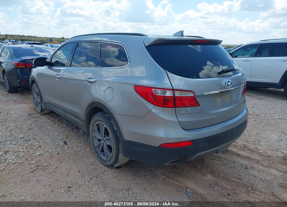 2013 HYUNDAI SANTA FE GLS VIN: KM8SNDHF8DU017200