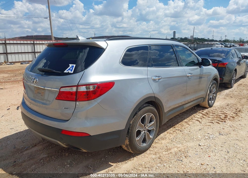 2013 HYUNDAI SANTA FE GLS VIN: KM8SNDHF8DU017200