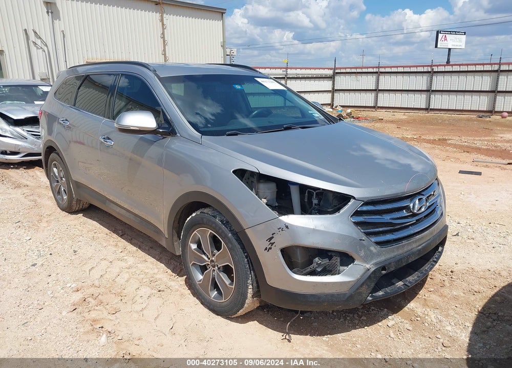 2013 HYUNDAI SANTA FE GLS VIN: KM8SNDHF8DU017200