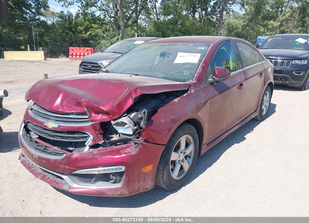 2015 CHEVROLET CRUZE 1LT AUTO VIN: 1G1PC5SB1F7133036