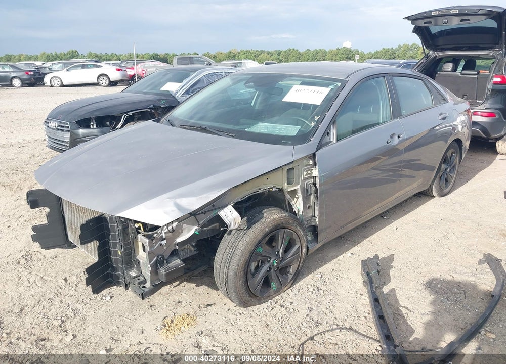 2023 HYUNDAI ELANTRA VIN: KMHLM4AG7PU542554