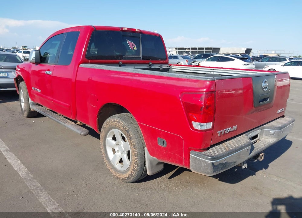 2005 NISSAN TITAN SE VIN: 1N6AA06A35N551502