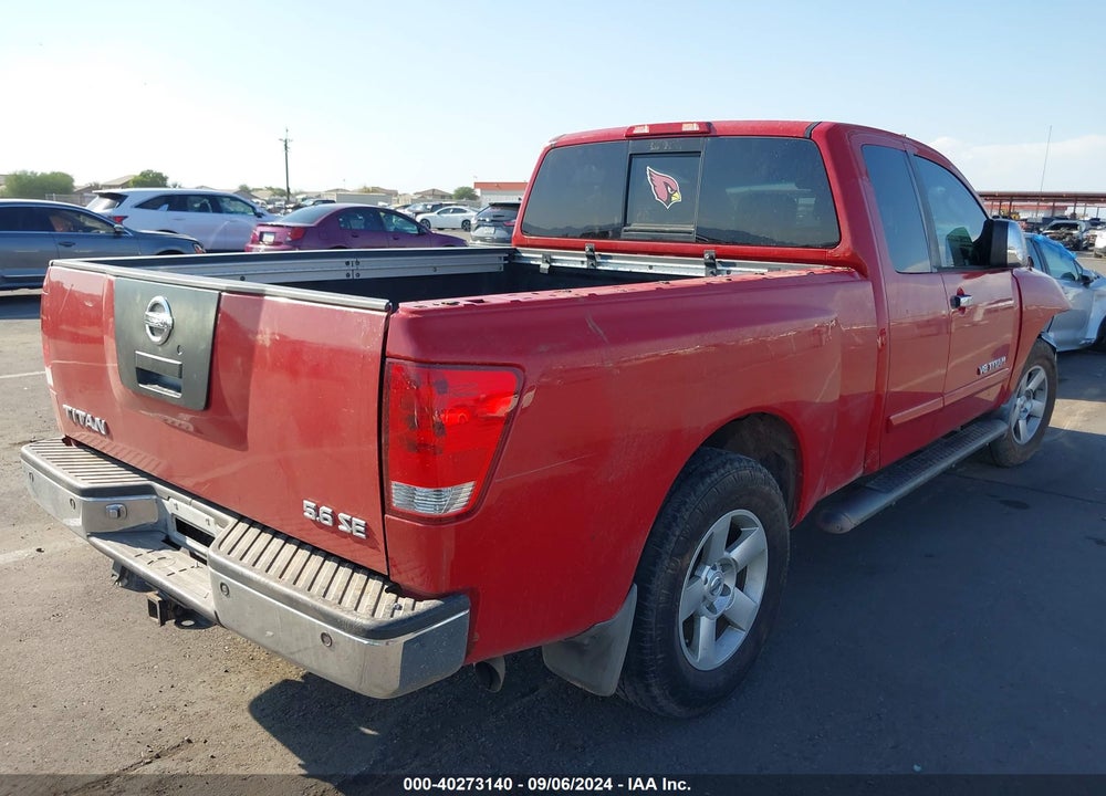 2005 NISSAN TITAN SE VIN: 1N6AA06A35N551502