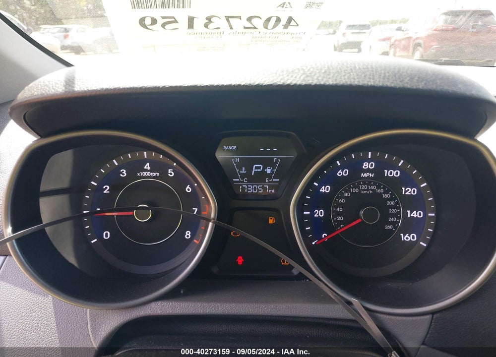 2014 HYUNDAI ELANTRA SE VIN: 5NPDH4AE3EH480864
