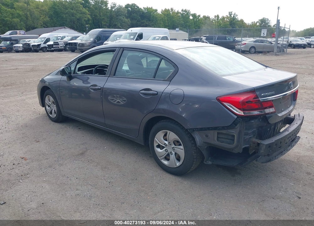 2015 HONDA CIVIC LX VIN: 2HGFB2F59FH503048