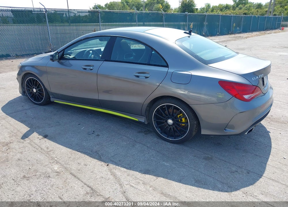 2014 MERCEDES-BENZ CLA 250 4MATIC VIN: WDDSJ4GBXEN092240