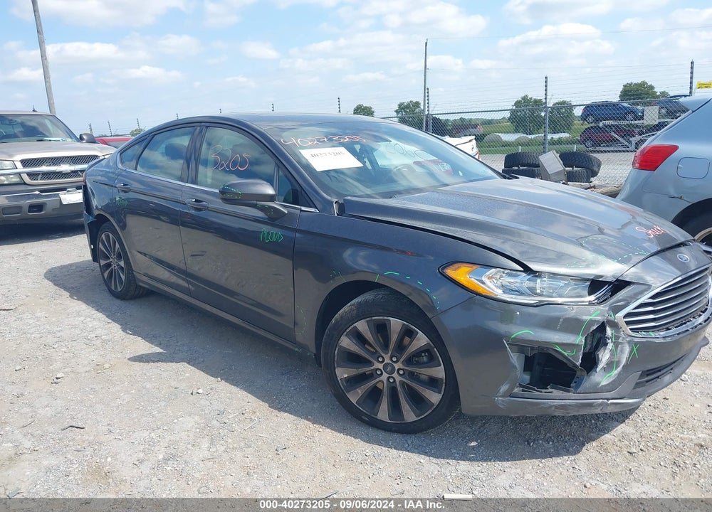 2019 FORD FUSION SE VIN: 3FA6P0T94KR236742
