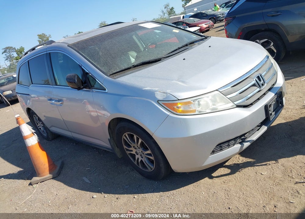 2011 HONDA ODYSSEY EX-L VIN: 5FNRL5H63BB042395