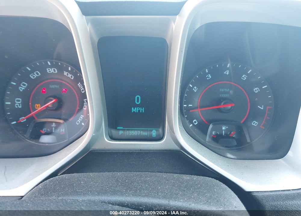2013 CHEVROLET CAMARO 2LS VIN: 2G1FA1E35D9227091