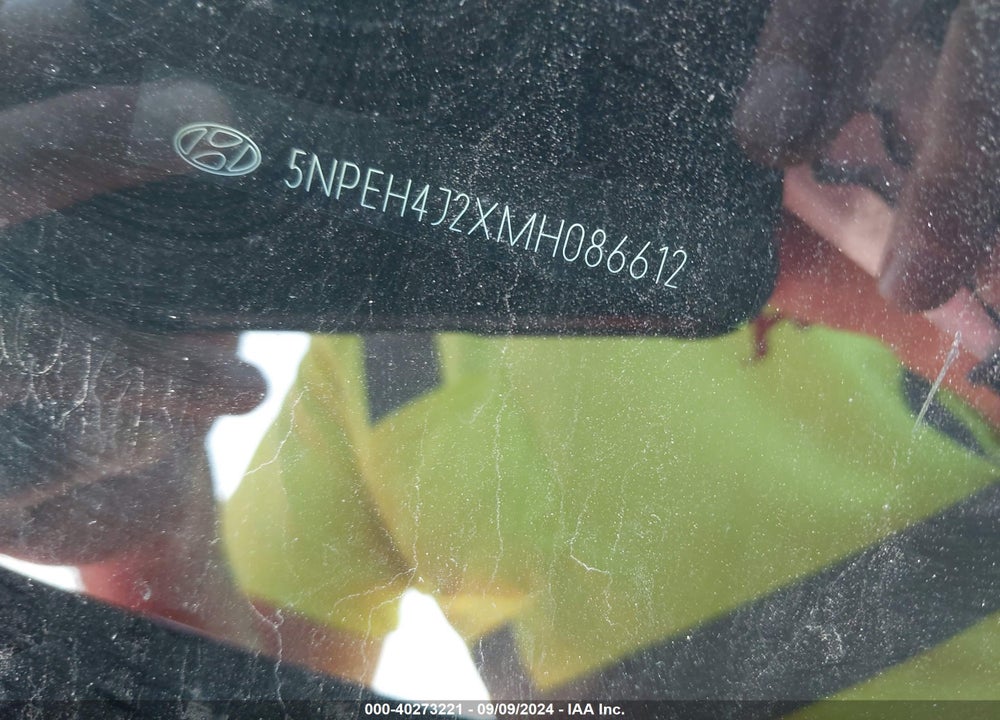 2021 HYUNDAI SONATA LIMITED VIN: 5NPEH4J2XMH086612