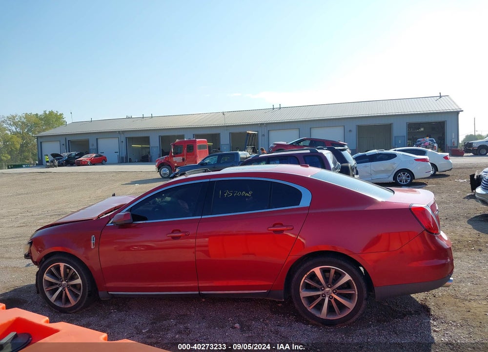 2009 LINCOLN MKS VIN: 1LNHM93RX9G606492