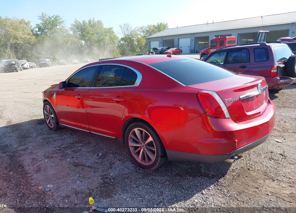2009 LINCOLN MKS VIN: 1LNHM93RX9G606492