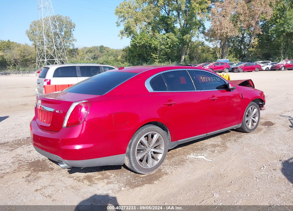 2009 LINCOLN MKS VIN: 1LNHM93RX9G606492