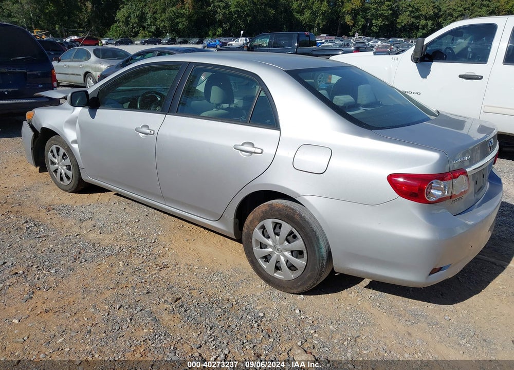 2011 TOYOTA COROLLA LE VIN: 2T1BU4EE5BC680074