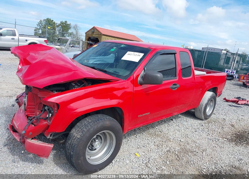 2004 CHEVROLET COLORADO LS VIN: 1GCCS196848164883