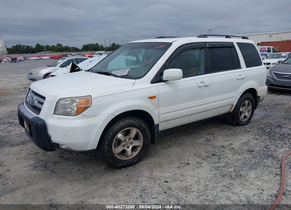2007 HONDA PILOT EX-L VIN: 5FNYF285X7B040742