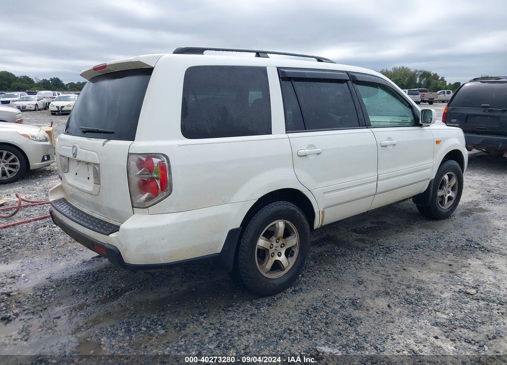2007 HONDA PILOT EX-L VIN: 5FNYF285X7B040742