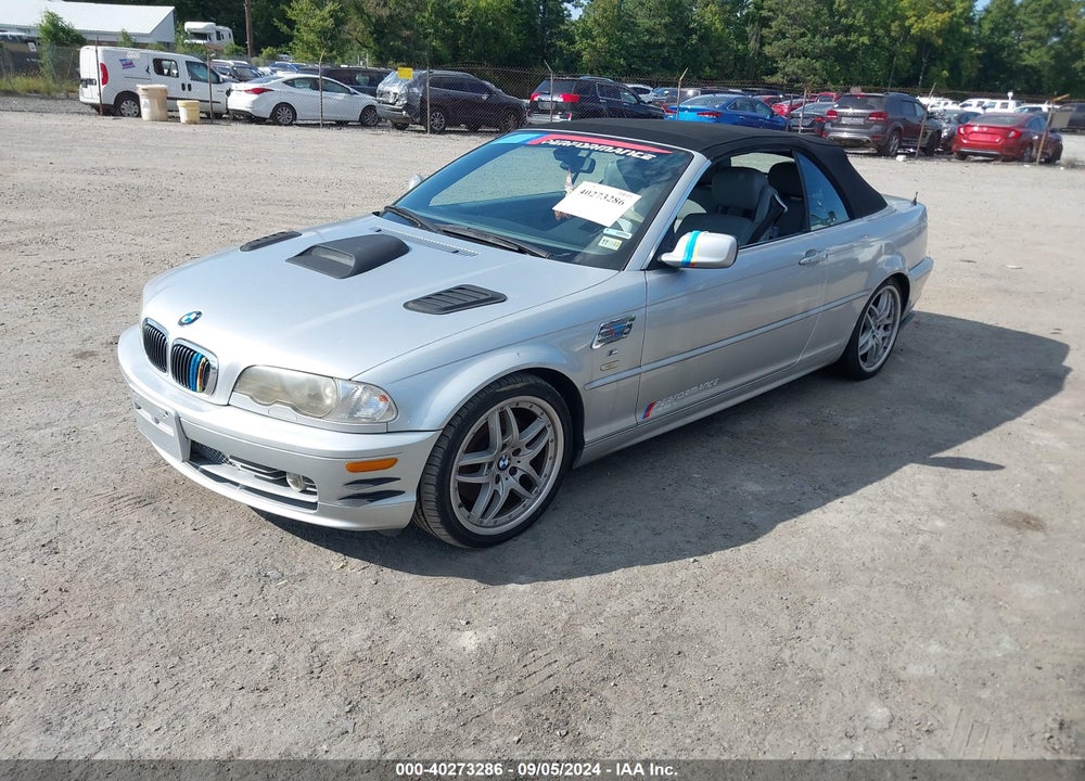 2003 BMW 330CI VIN: WBABS53403JU97464