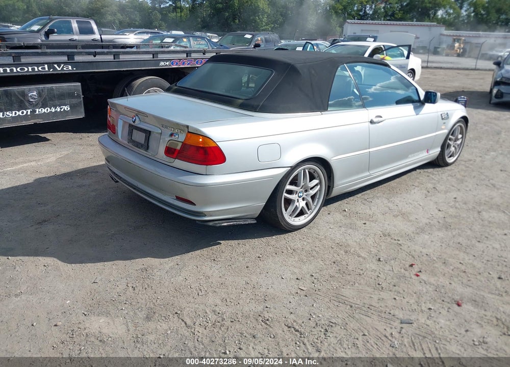 2003 BMW 330CI VIN: WBABS53403JU97464