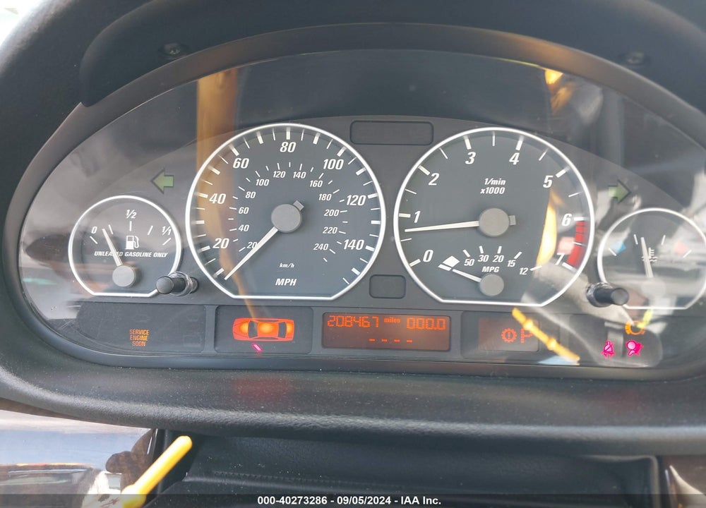 2003 BMW 330CI VIN: WBABS53403JU97464