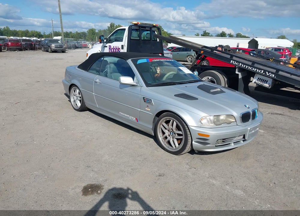 2003 BMW 330CI VIN: WBABS53403JU97464