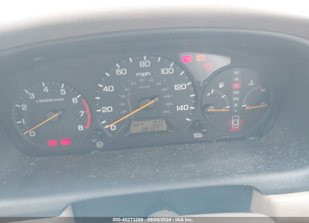 1998 HONDA ACCORD EX V6 VIN: 1HGCG1659WA037148