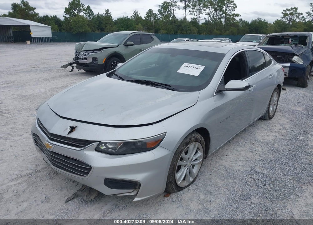 2018 CHEVROLET MALIBU LT VIN: 1G1ZD5ST7JF123656