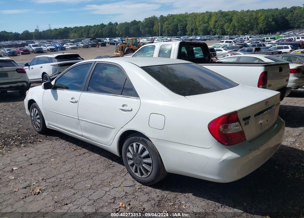 2003 TOYOTA CAMRY LE VIN: JTDBE32K430170313