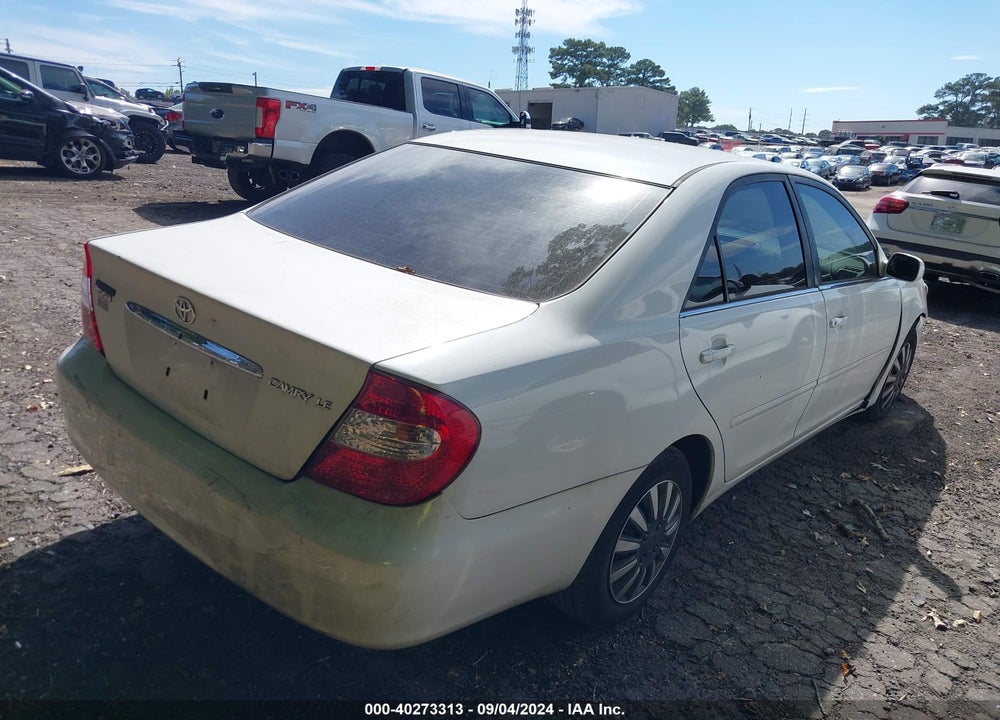 2003 TOYOTA CAMRY LE VIN: JTDBE32K430170313