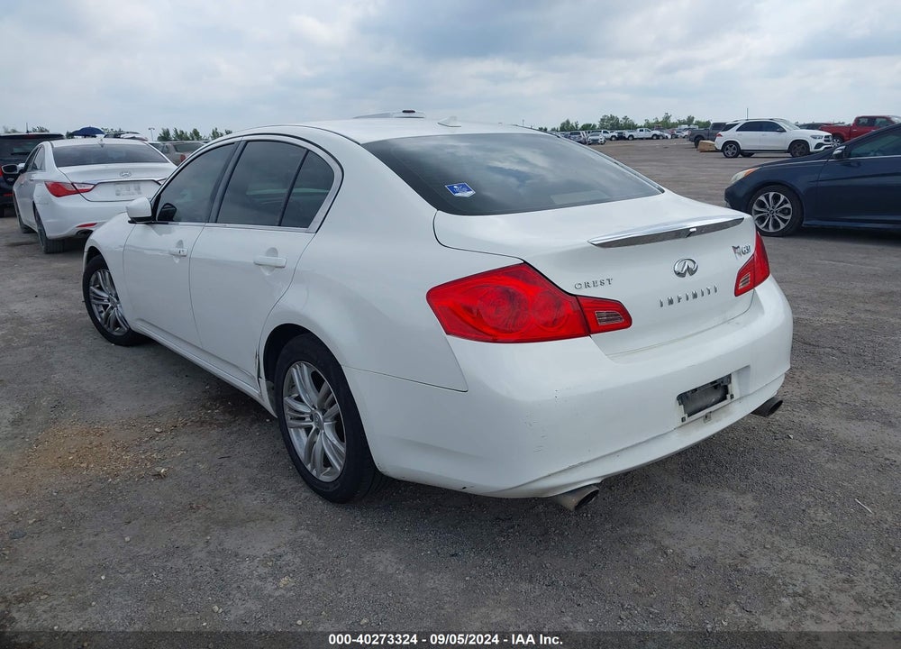 2013 INFINITI G37 VIN: JN1CV6AP8DM726185
