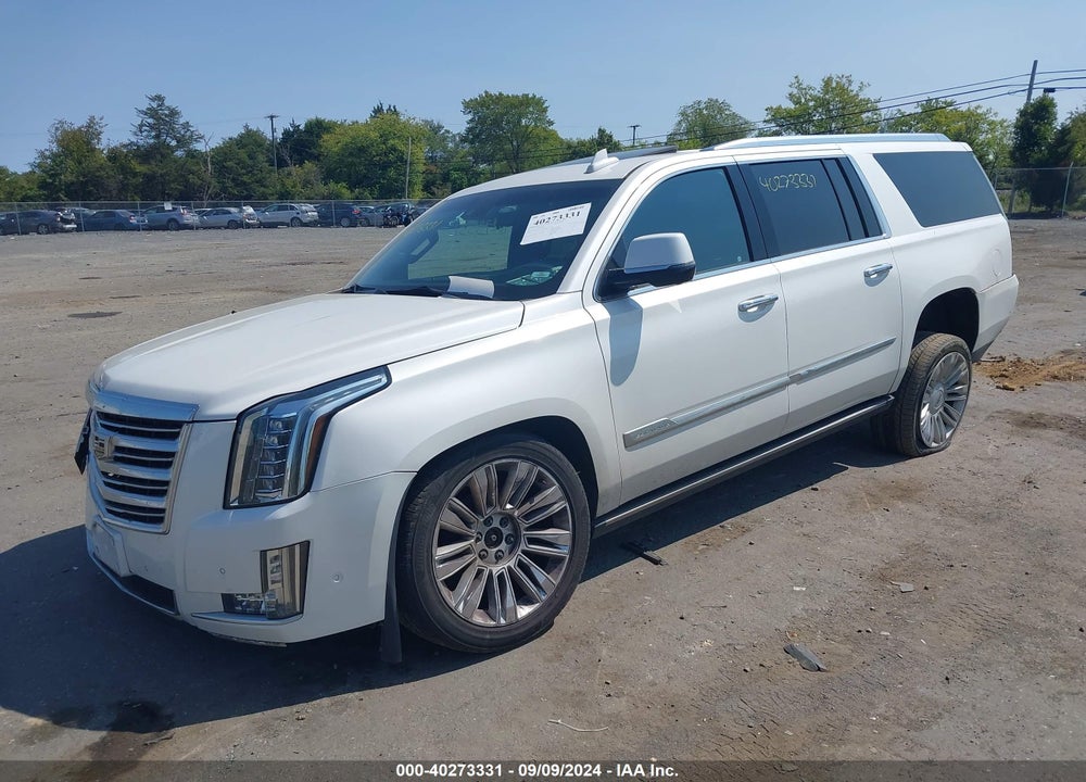 2018 CADILLAC ESCALADE ESV PLATINUM VIN: 1GYS4KKJ3JR110966