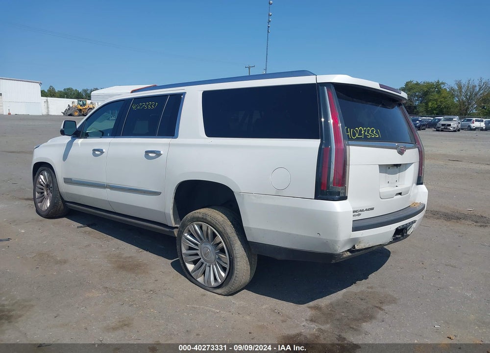 2018 CADILLAC ESCALADE ESV PLATINUM VIN: 1GYS4KKJ3JR110966