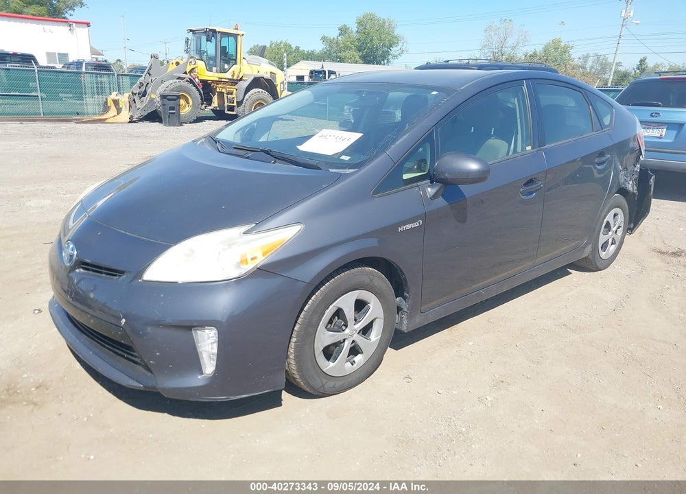 2012 TOYOTA PRIUS TWO VIN: JTDKN3DU2C1547519