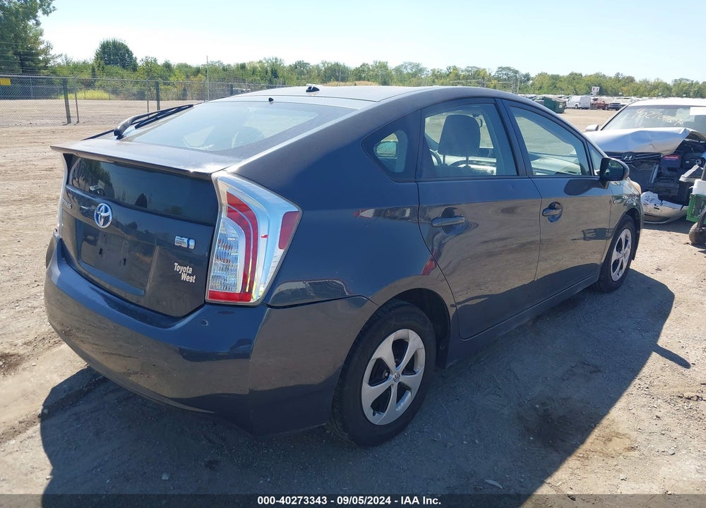 2012 TOYOTA PRIUS TWO VIN: JTDKN3DU2C1547519