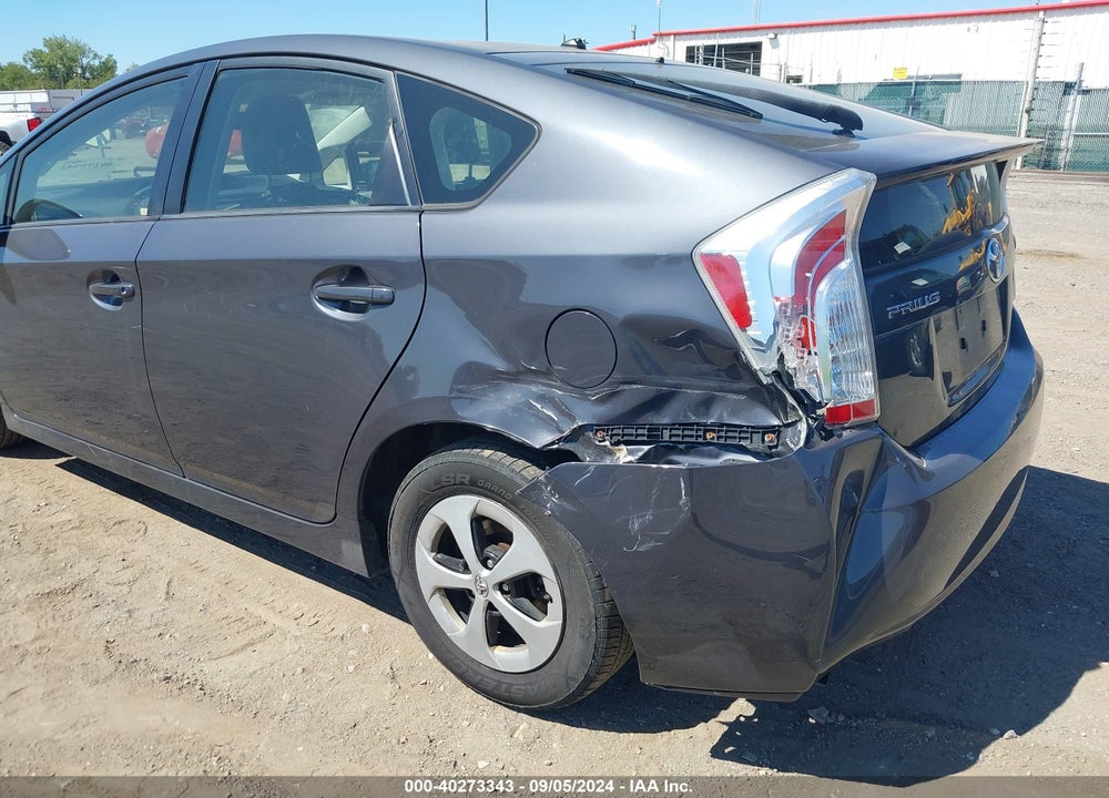 2012 TOYOTA PRIUS TWO VIN: JTDKN3DU2C1547519