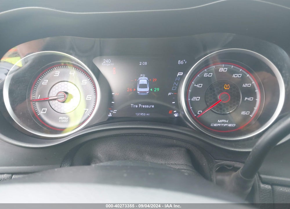 2018 DODGE CHARGER POLICE RWD VIN: 2C3CDXAT7JH164561