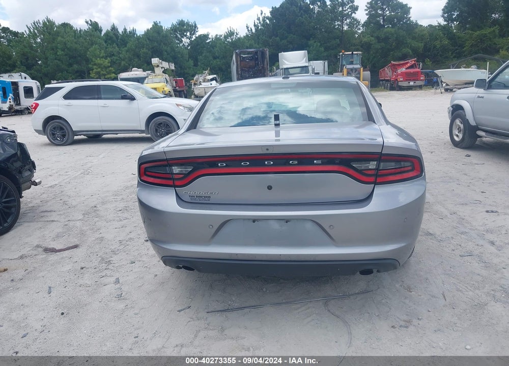 2018 DODGE CHARGER POLICE RWD VIN: 2C3CDXAT7JH164561