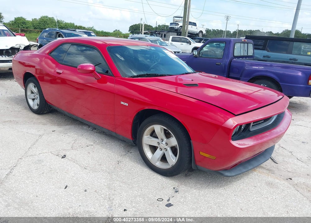2012 DODGE CHALLENGER SXT VIN: 2C3CDYAG6CH174865