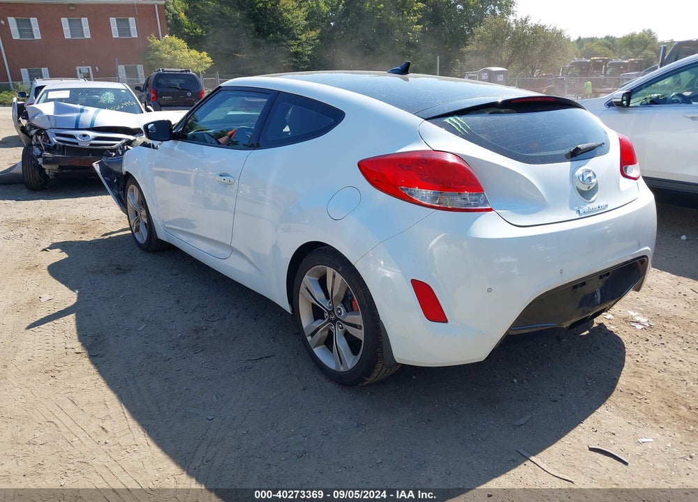 2013 HYUNDAI VELOSTER BASE W/GRAY VIN: KMHTC6AD1DU172816