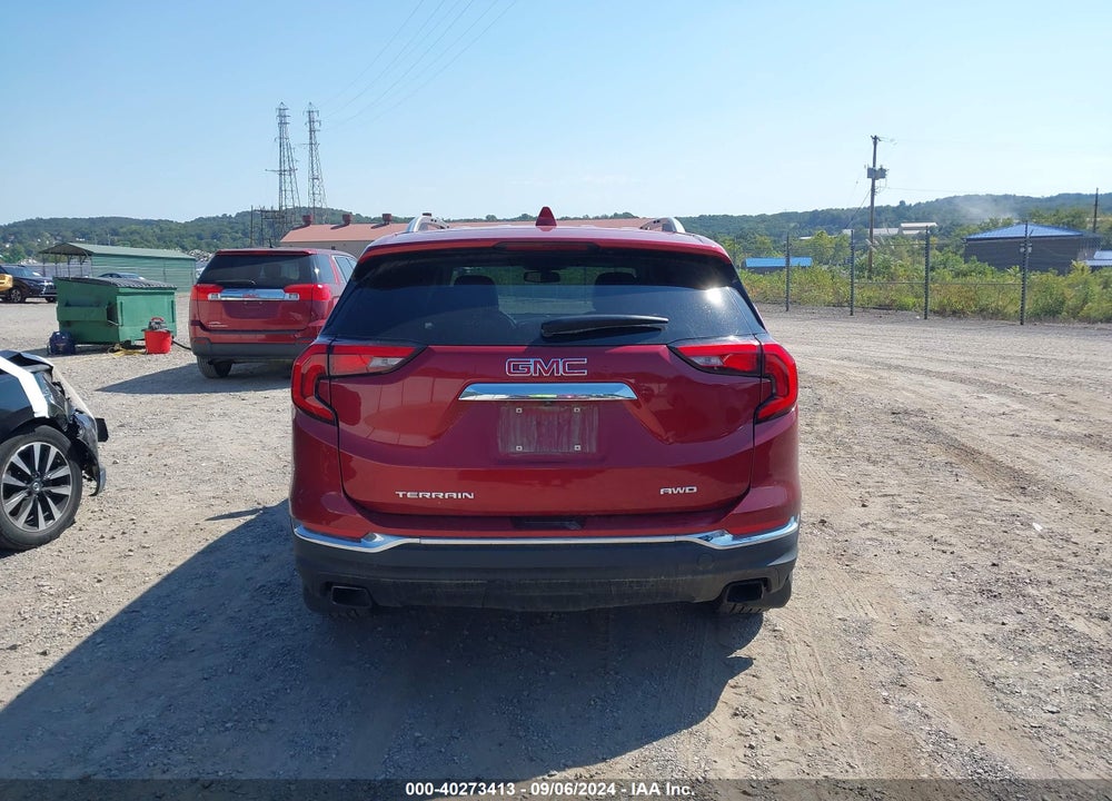 2018 GMC TERRAIN SLT VIN: 3GKALVEX9JL251395