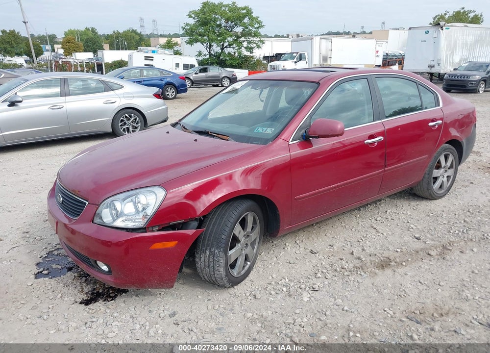 2006 KIA OPTIMA EX V6 (NEW)/LX V6 (NEW) VIN: KNAGE124565044302