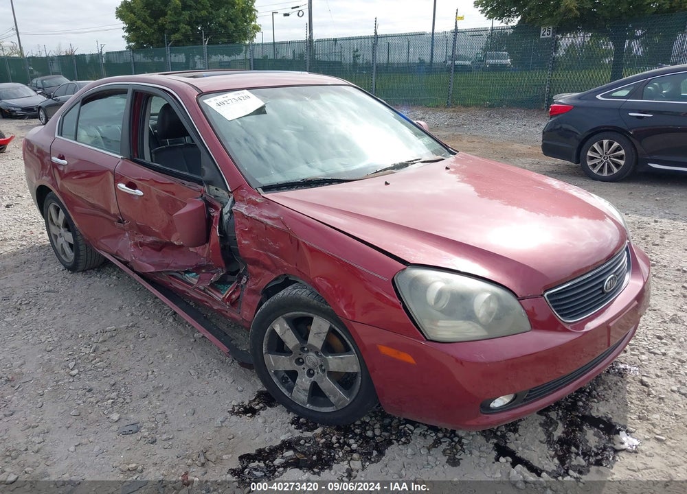 2006 KIA OPTIMA EX V6 (NEW)/LX V6 (NEW) VIN: KNAGE124565044302