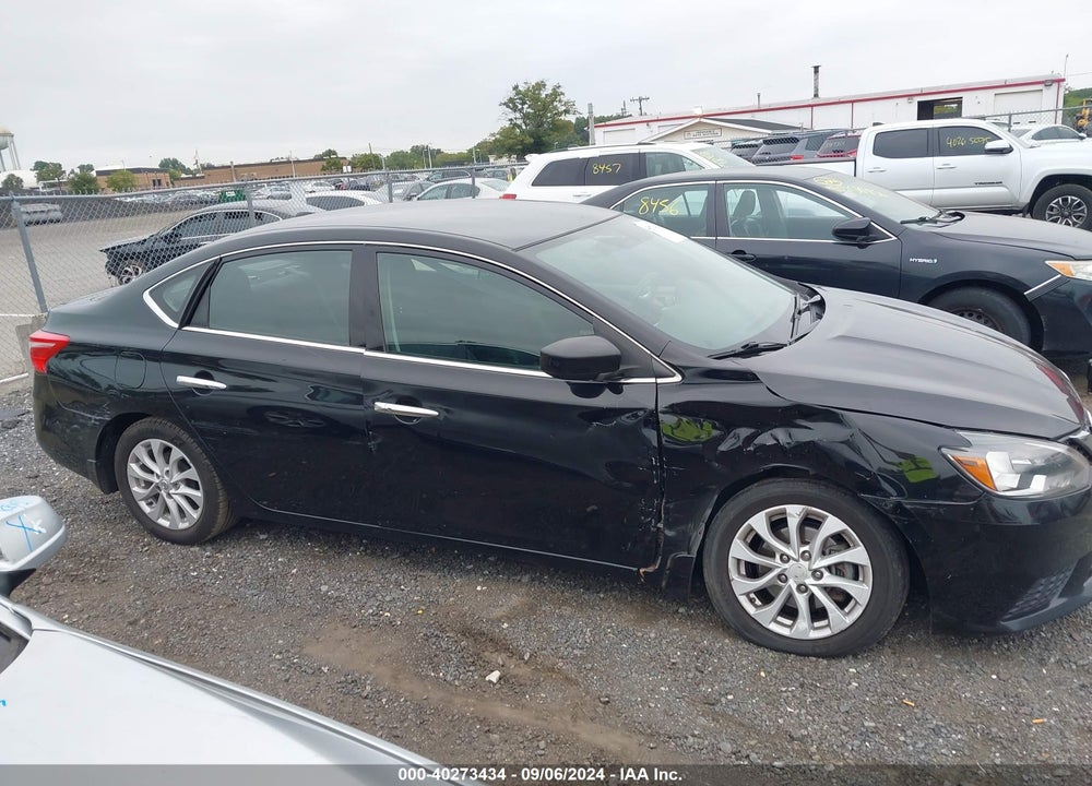 2018 NISSAN SENTRA SV VIN: 3N1AB7AP0JY206612