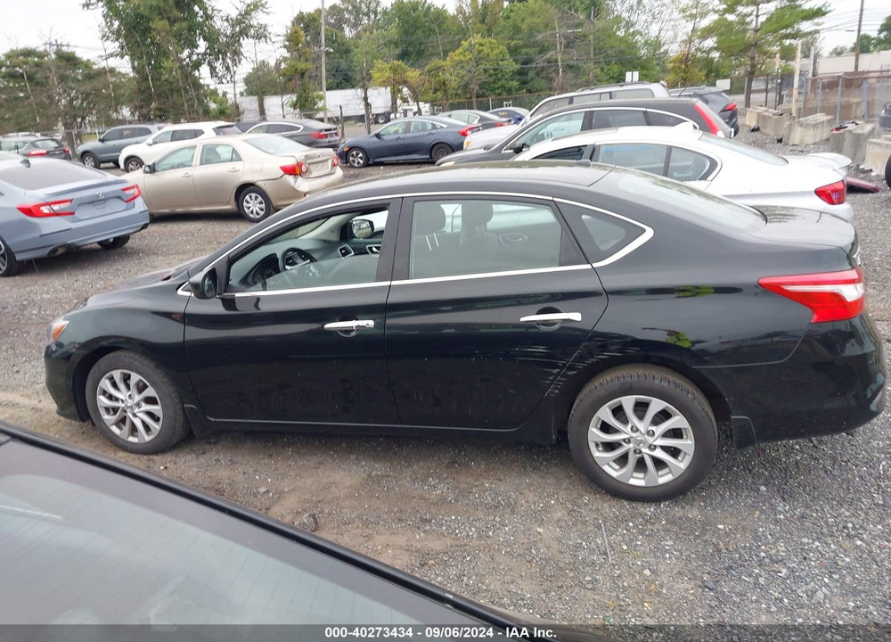 2018 NISSAN SENTRA SV VIN: 3N1AB7AP0JY206612