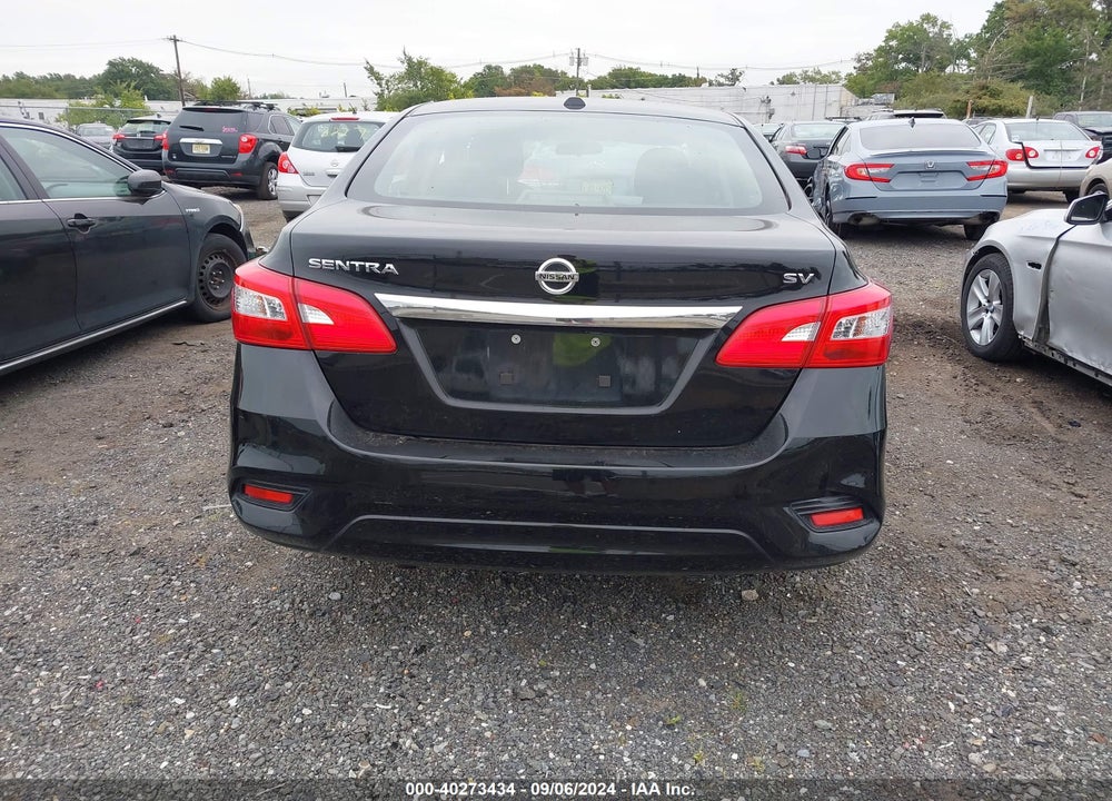 2018 NISSAN SENTRA SV VIN: 3N1AB7AP0JY206612